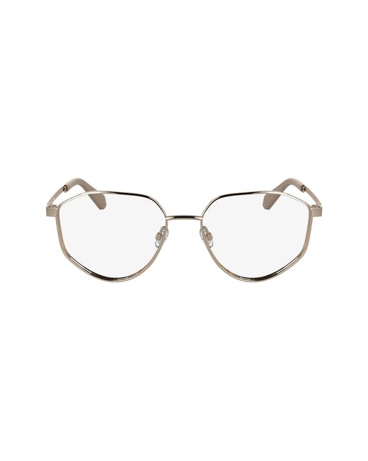 Calvin Klein Black Ckj25204 770 Optical Frames Metal Squared Normal