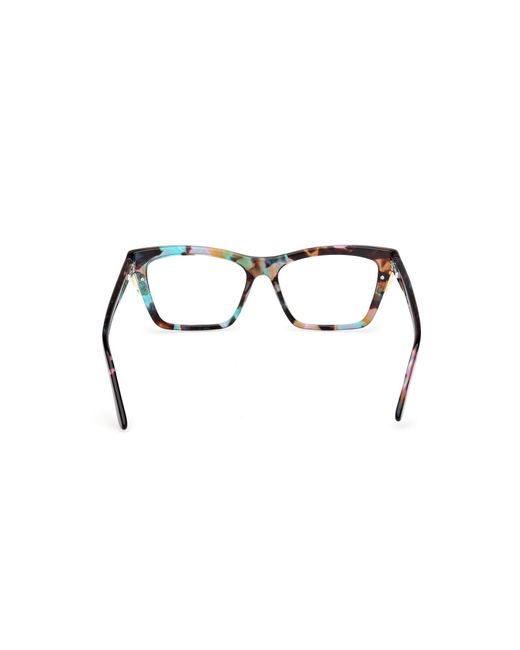 Guess Black Gm50048 098 Optical Frames Acetate Squared Normal