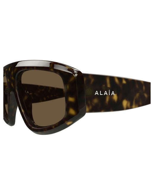 Alaïa Black Aa0092S 002 Sunglasses Acetate Mask