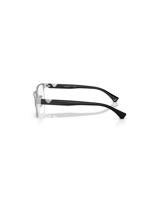 Emporio Armani Black Ea1027 3045 Optical Frames Metal Squared for men