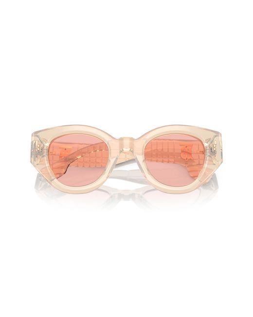 Burberry Black Be4390 Meadow 4060/5 Sunglasses Acetate Pantos Normal