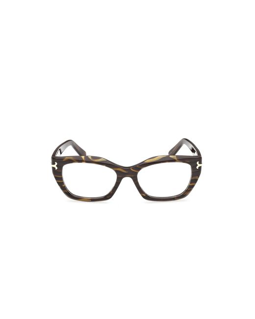Emilio Pucci Black Ep5270 056 Optical Frames Acetate Squared Normal