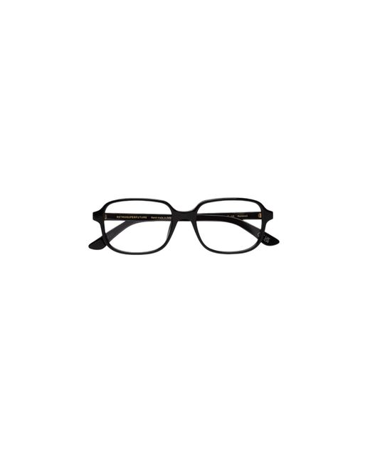 Retrosuperfuture Black J0L Numero 05 Optical Frames Acetate Squared