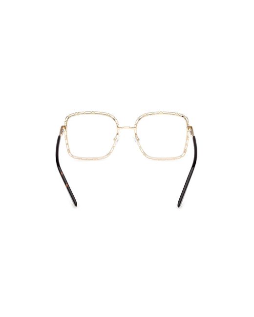 Guess Black Gu50364 033 Optical Frames Metal Squared Normal