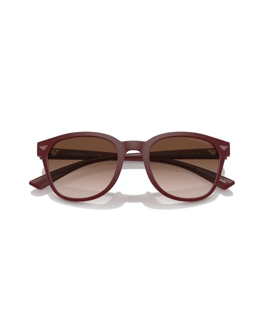 Emporio Armani Black Ea4225U 610113 Sunglasses Injected Pantos Normal Shaded for men