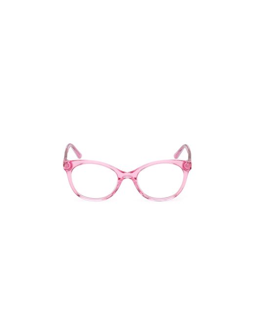 Guess Black Gu50267 075 Optical Frames Acetate Round Normal