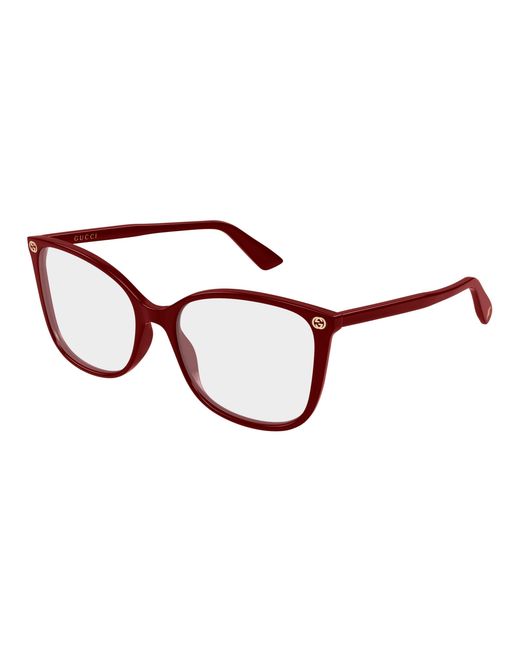 Gucci Black Gg0026O 031 Optical Frames Acetate Transparent Cat Eye