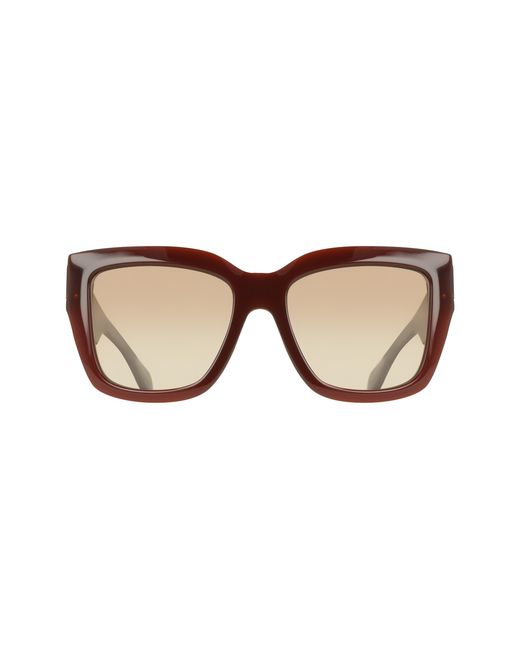 Ferragamo Black Sf2083Se 210 Sunglasses Acetate Squared Normal Shaded