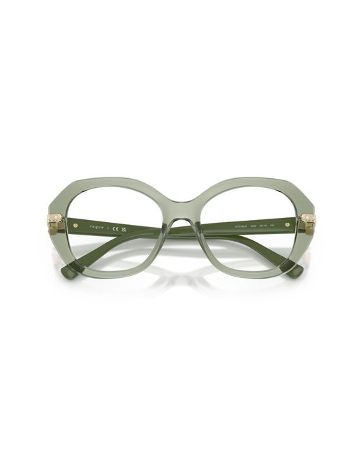 Vogue Eyewear Black Vo5705B 3022 Optical Frames Nylon Transparent Geometric Normal