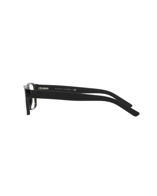 Polo Ralph Lauren Black Ph2117 5001 Optical Frames Acetate Squared Normal for men