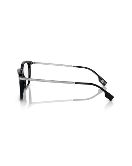 Burberry Black Be2378 Ellis 3001 Optical Frames Acetate Transparent Squared Normal for men