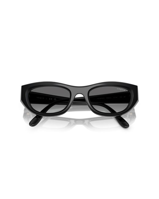 Vogue Eyewear Black Vo5616S W44/11 Sunglasses Nylon Cat Eye Normal Shaded
