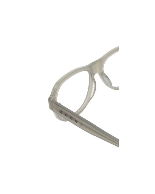 Marni Black Ahx Azotl Light Optical Frames Acetate Geometric