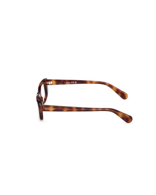 MAX&Co. Black Mo5216 052 Optical Frames Acetate Squared Normal