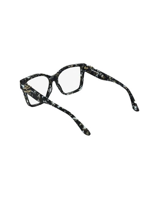 Karl Lagerfeld Black Kl6215 016 Optical Frames Acetate Squared Normal