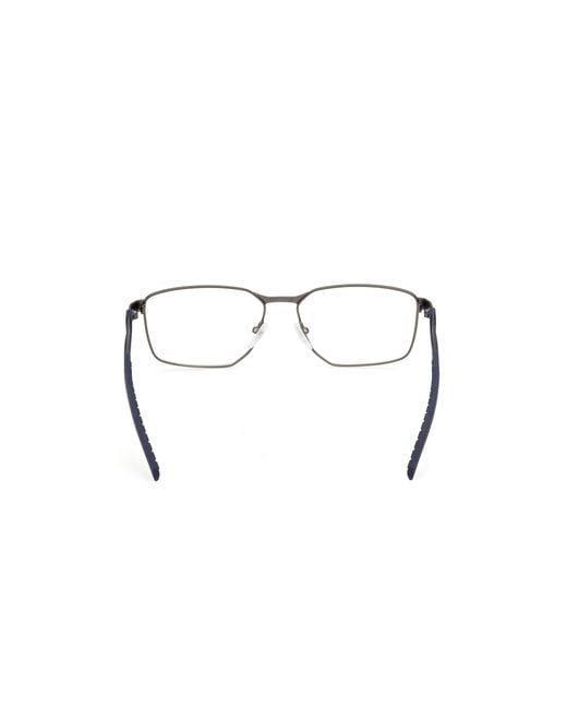 Adidas Originals Black Sp5131 91 Optical Frames Metal Squared Normal for men
