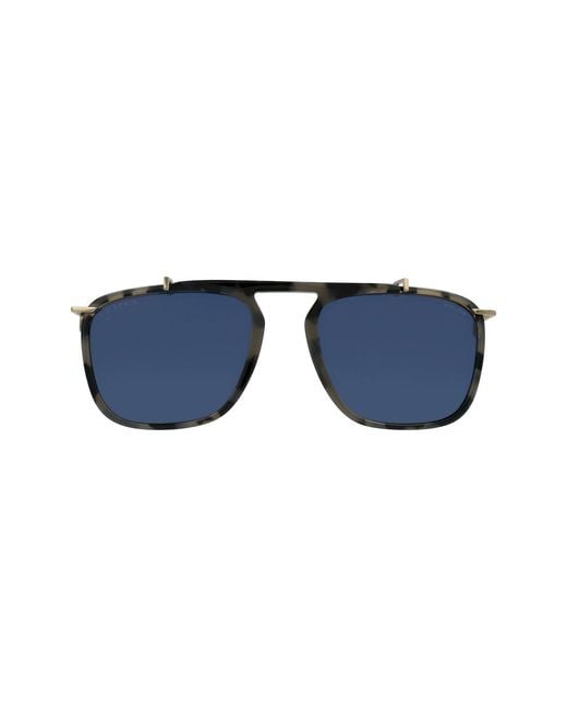 Police Black Aplb30 096N Additional Acetate Squared for men