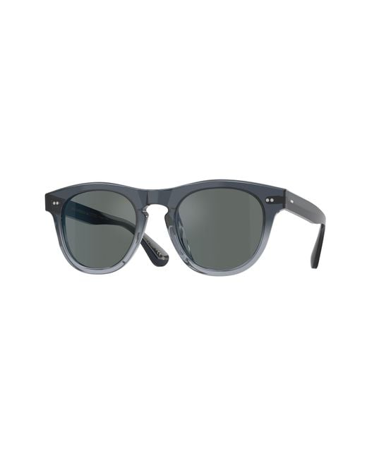 Oliver Peoples Black Ov5509Su Rorke 1777W5 Sunglasses Acetate Pantos Normal