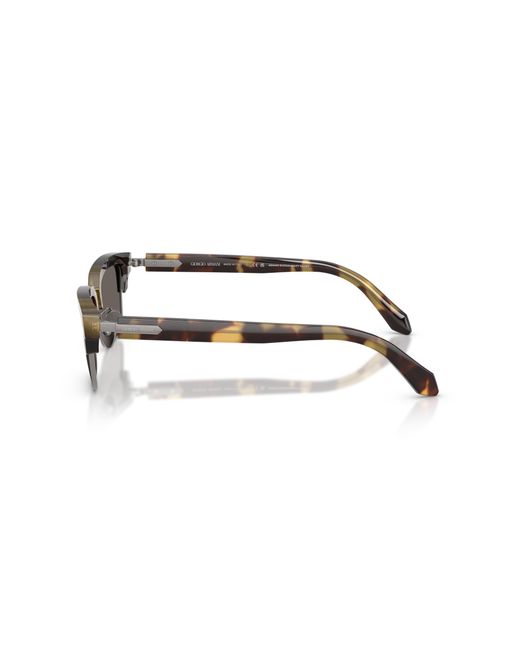 Giorgio Armani Black Ar8243 6301B1 Sunglasses Acetate Squared Normal for men