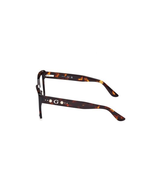 Guess Black Gu50174 052 Optical Frames Acetate Squared Normal