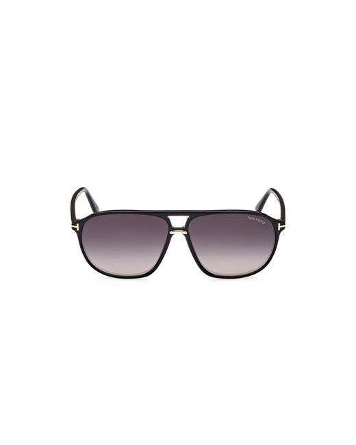 Tom Ford Black Ft1026 Bruce 01B Sunglasses Acetate Squared Normal Shaded for men