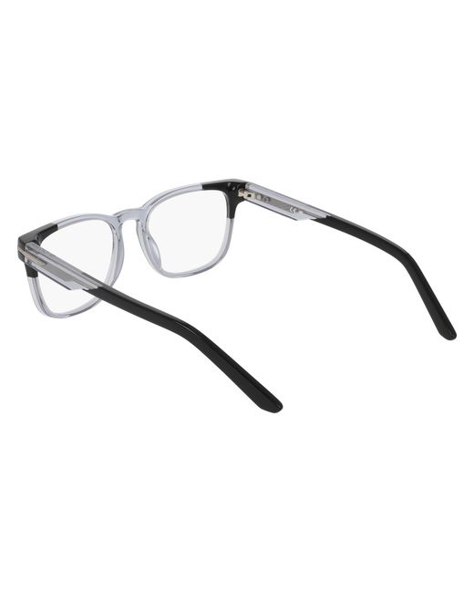 Nike Black 7180 021 Optical Frames Acetate Squared Normal