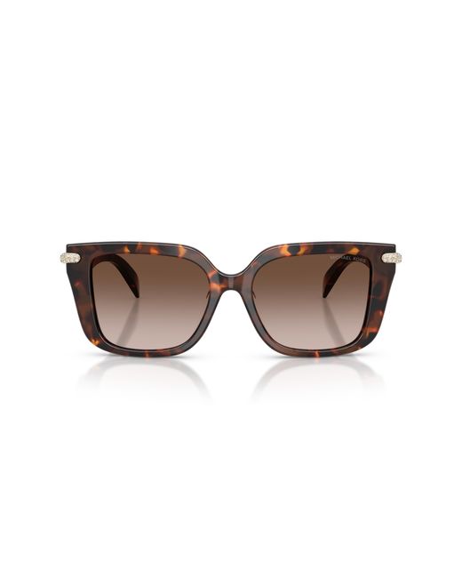 Michael Kors Black Mk2275Bu Santo Domingo 403113 Sunglasses Acetate Squared Normal Nuanced
