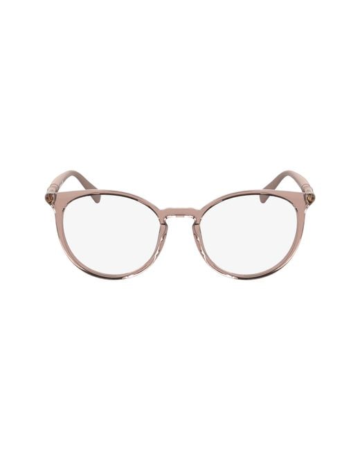 Longchamp Black Lo2768 610 Optical Frames Bio-Inject Round Normal
