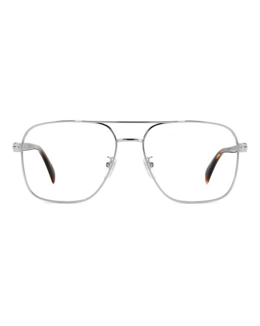 David Beckham Black Db 7103 Ex4 Optical Frames Metal Squared for men