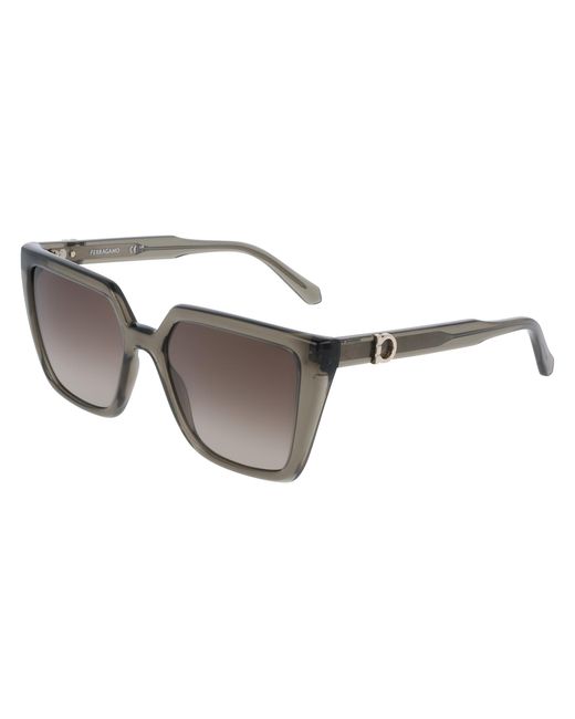 Ferragamo Black Sf2058Se 320 Sunglasses Squared Normal