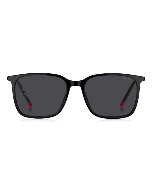 Boss Black Hg 1270/Cs 807/Ir Optical Frames Injected Squared Clip-On for men