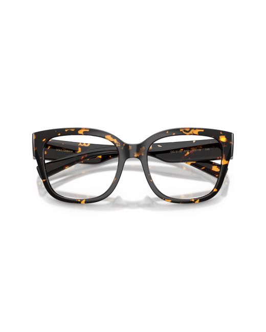 Dolce & Gabbana Black Dg5115 512 Optical Frames Injected Transparent Butterfly Normal