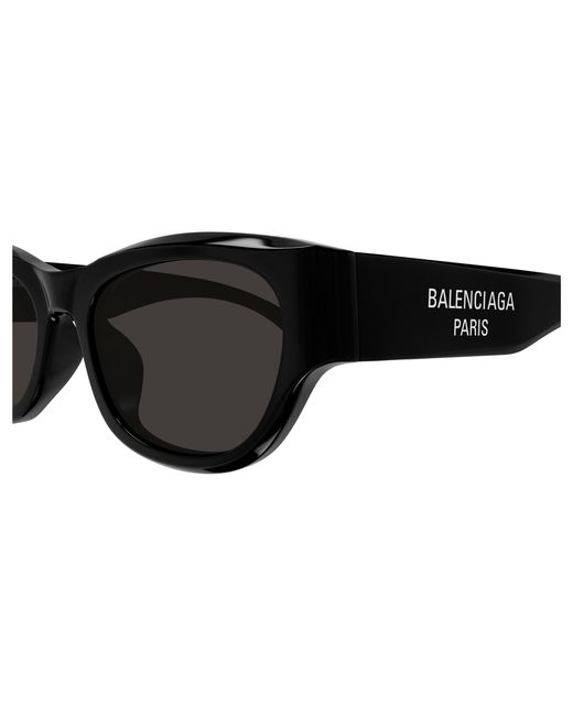 Balenciaga Black Bb0389Sk 001 Sunglasses Acetate Squared