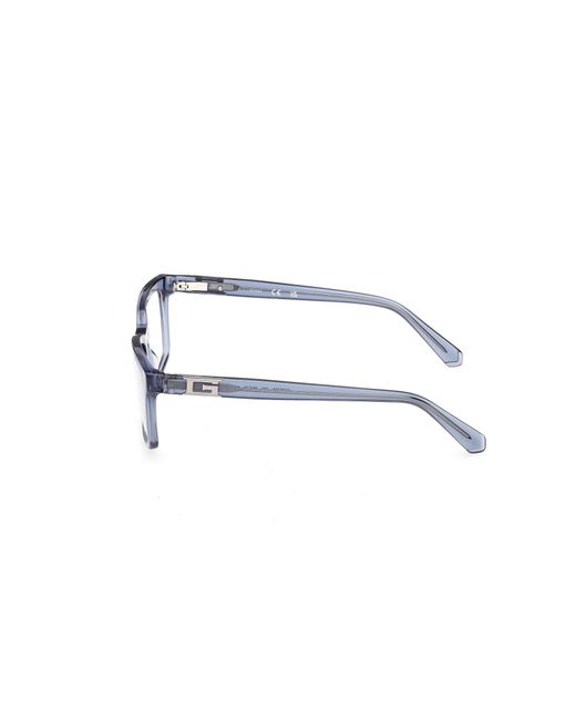 Guess Black Gu50368 090 Optical Frames Acetate Squared Normal for men