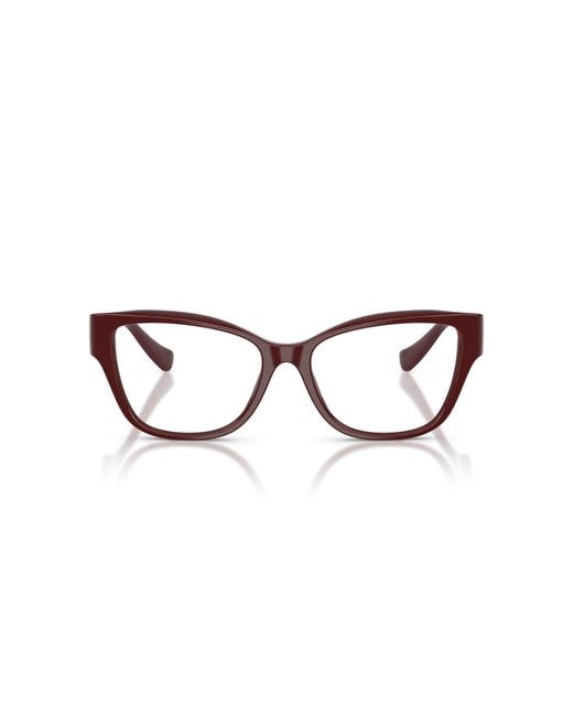 Versace Black Ve3347 5515 Optical Frames Acetate Pillow Normal