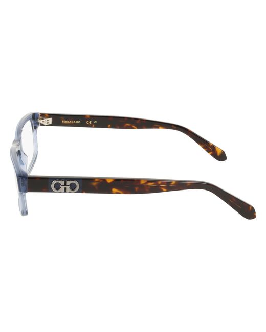 Ferragamo Black Sf3061 432 Optical Frames Acetate Squared Normal for men