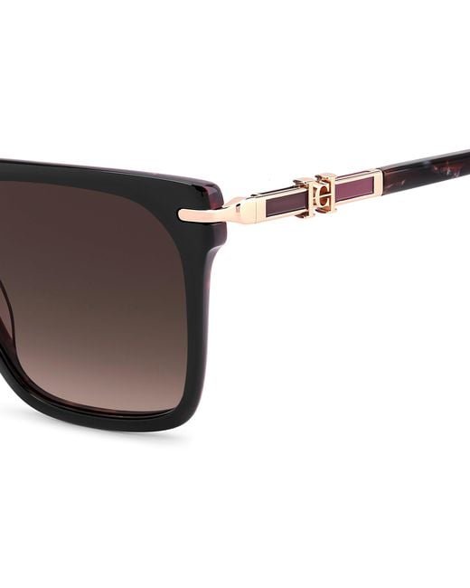 Carolina Herrera Black Her 0421/S Eed/Ha Sunglasses Acetate Squared Normal Nuanced