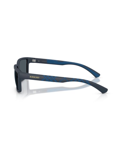 Burberry Black Be4495D 424087 Sunglasses Injected Squared Normal for men