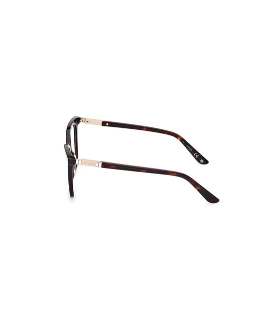 Guess Black Gu50197 052 Optical Frames Acetate Squared Normal