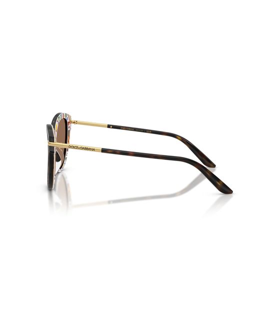 Dolce & Gabbana Black Dg4492 321713 Sunglasses Acetate Butterfly Normal
