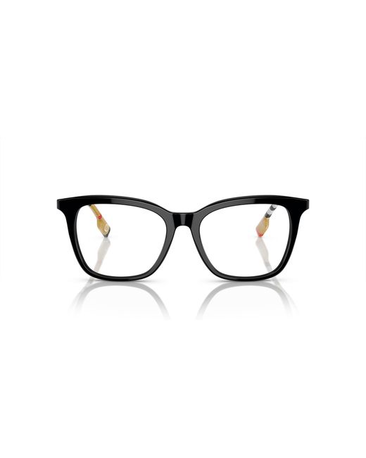 Burberry Black Be2390 3853 Optical Frames Acetate Transparent Squared Normal