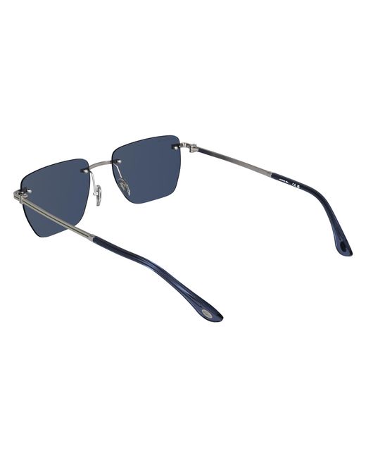 Lacoste Black L282S 038 Sunglasses Metal Squared Normal for men