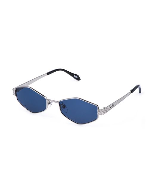 Just Cavalli Black Sjc180 579 Sunglasses Metal Geometric Normal