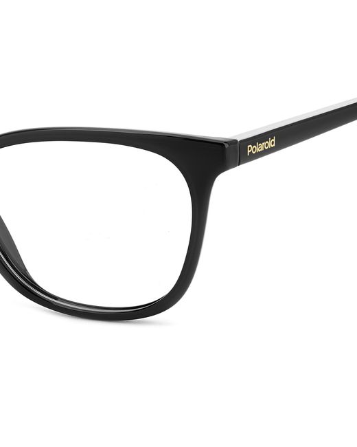 Polaroid Black Pld D560 807 Optical Frames Eco-Poliame Squared Normal