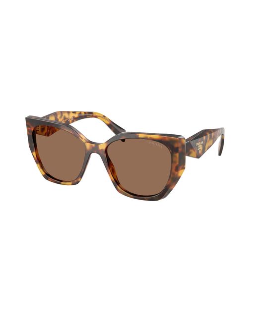 Prada Black Pr 19Zs 14L06B Sunglasses Acetate Pillow Normal