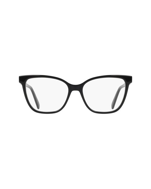 Ferragamo Black Sf3062 001 Optical Frames Acetate Squared Normal