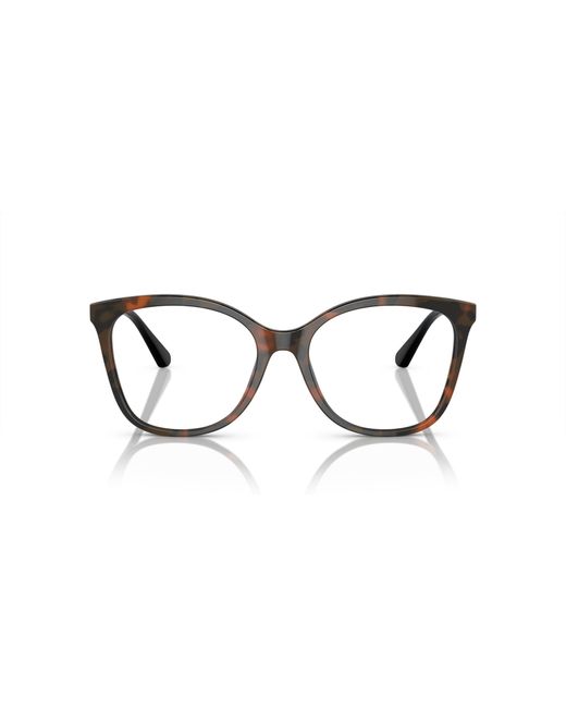 Emporio Armani Black Ea3231 6060 Optical Frames Acetate Transparent Squared Normal