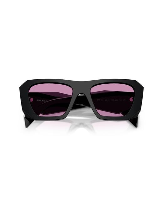 Prada Black Pr B18S 16K30G Sunglasses Acetate Squared Normal