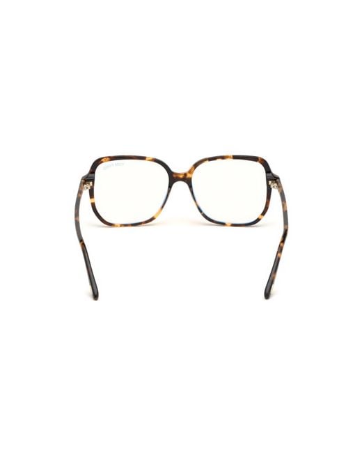 Tom Ford Black Ft5578-B 052 Optical Frames Acetate Geometric Normal