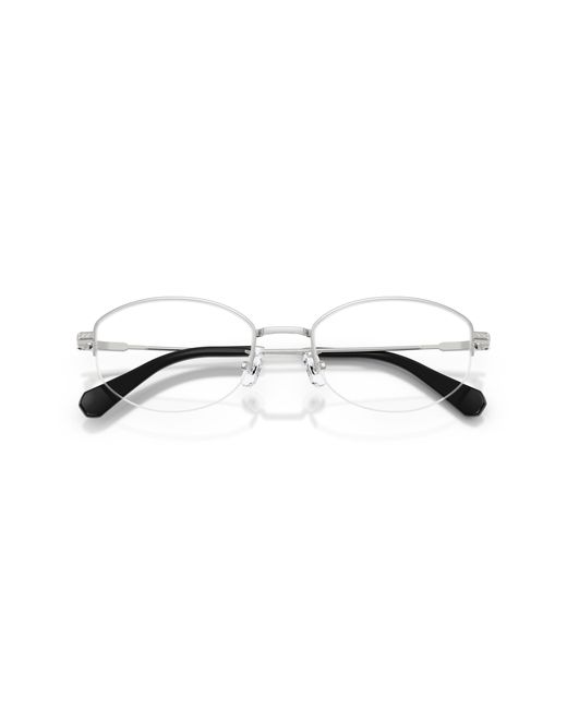 Swarovski Black Sk1039D 4004 Optical Frames Metal Transparent Round Normal